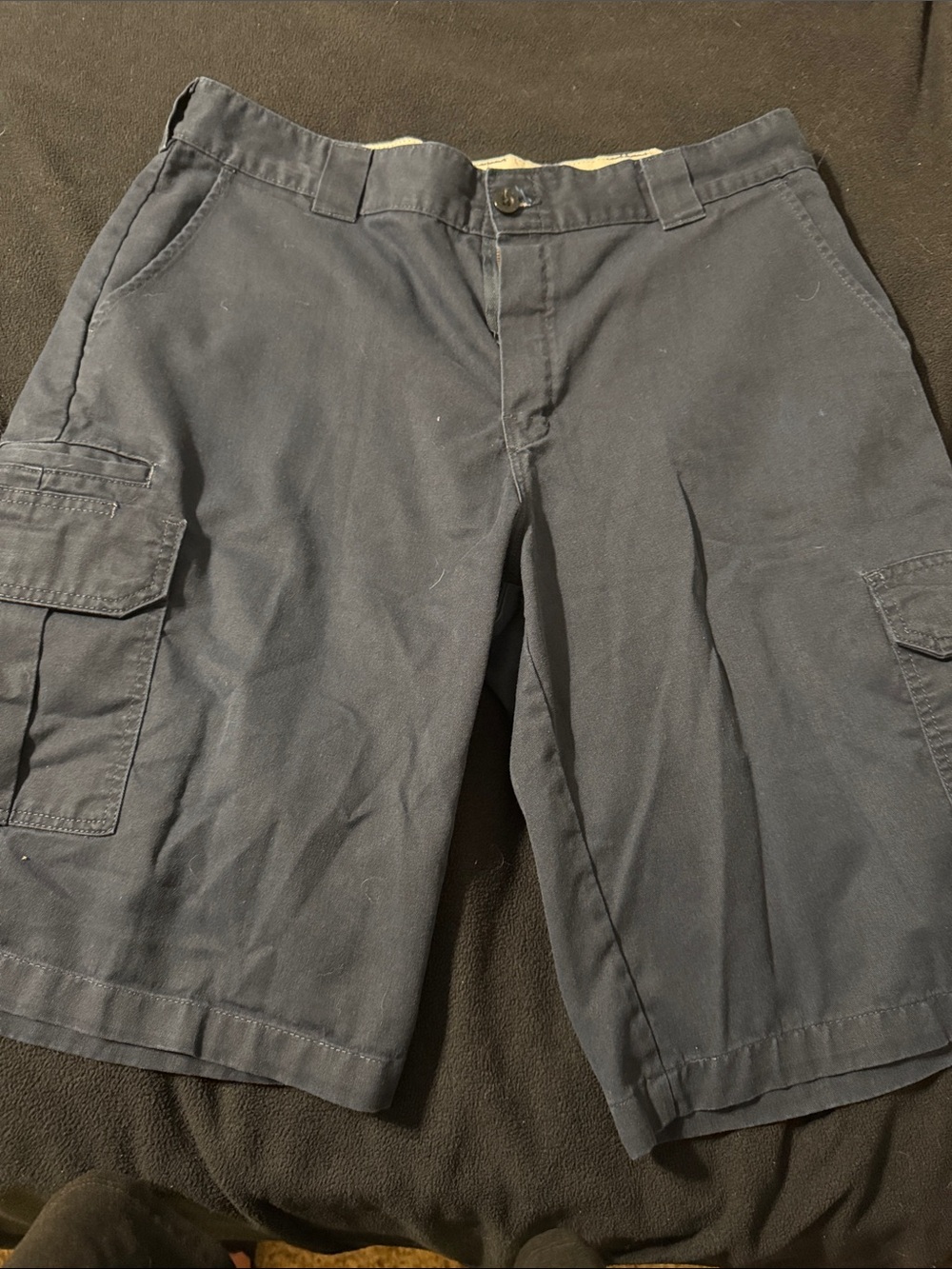 Men's Casual Navy Cargo Shorts